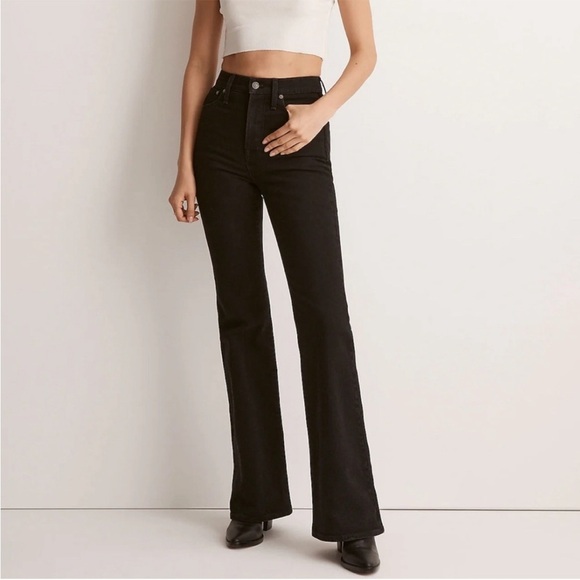 Madewell The Perfect Vintage Flare Jean In Sherborn Wash Size 31 NWT - Picture 1 of 13
